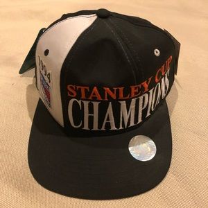 RARE VINTAGE 94’ Stanley Cup Champions Cap w/ TAGS